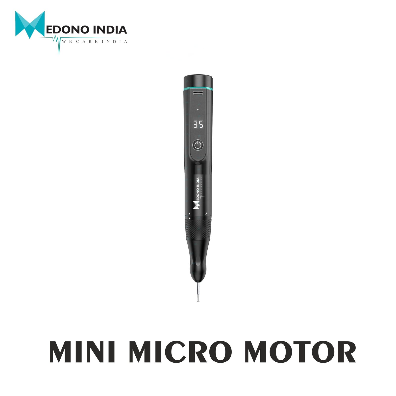 Wireless FUE Punch Micro Motor Rechargeable 35000 RPM by Medono India